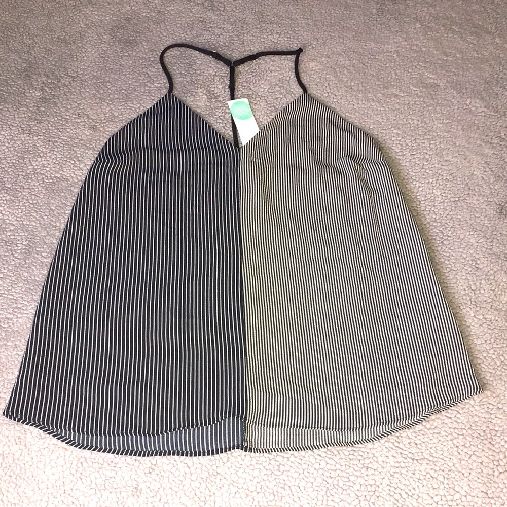 Nine Britton Black & White Striped Top 🖤🤍🖤